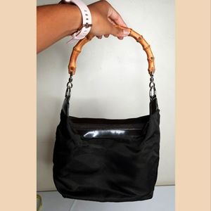 Gucci Women's Small Leather Black Shoulder Bag